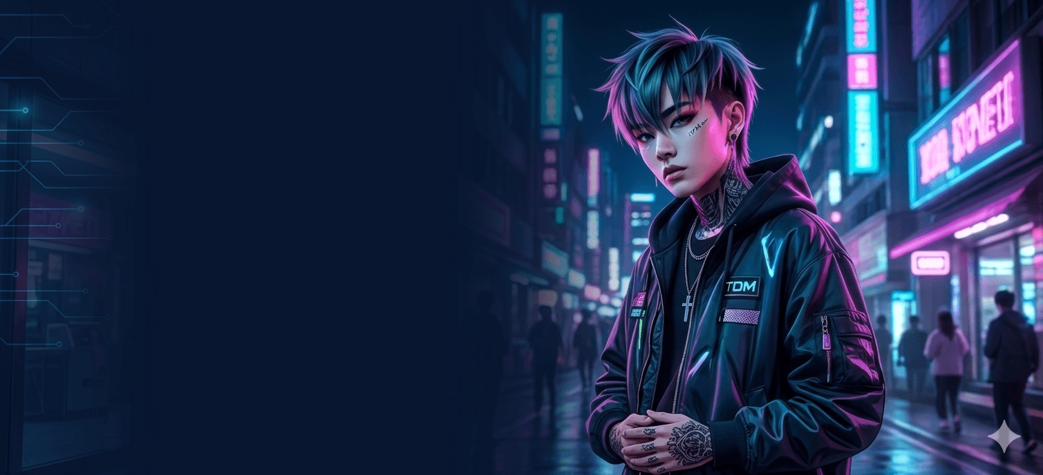 TOM Thailand — K-pop tom in neon city